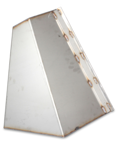 Trough rh SST for farrowing crate diagonal